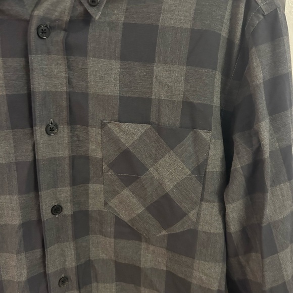 Billy Reid Men's Kirby button down plaid Shirt - Picture 4 of 9